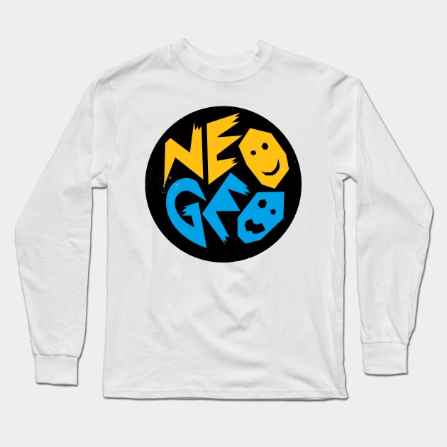 Neo Geo Videogames Long Sleeve T-Shirt by MalcolmDesigns